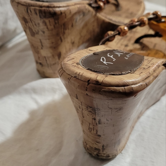 3/$25 RFNY wedge sandals - Picture 3 of 3